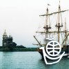 Фрегат Святой Дух у о. Кижи
